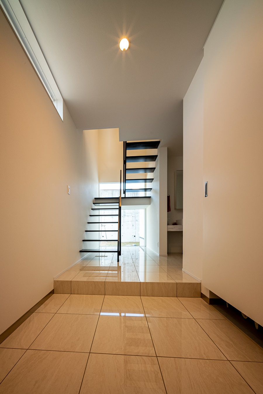 名古屋注文住宅の階段スペース