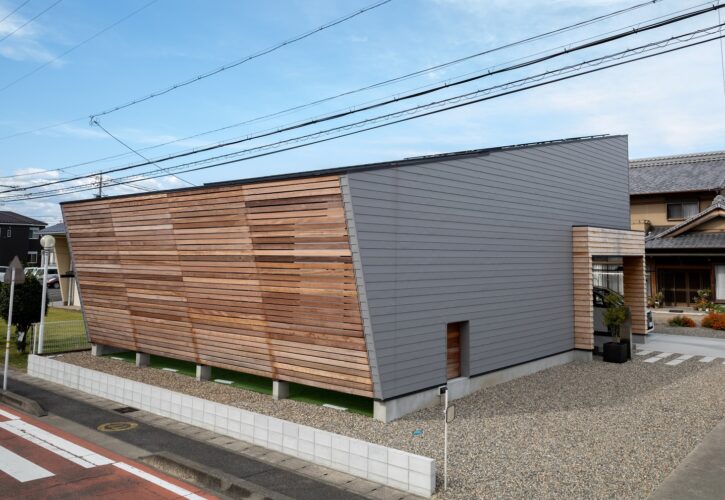 岐阜県の新築注文住宅の外観